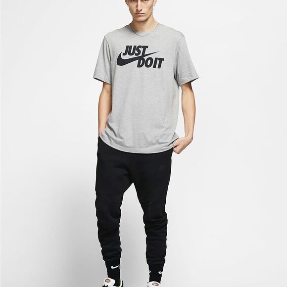 Nike‎ Just Do It Tee Grey S NWT IN PACKAGE - Picture 4 of 7